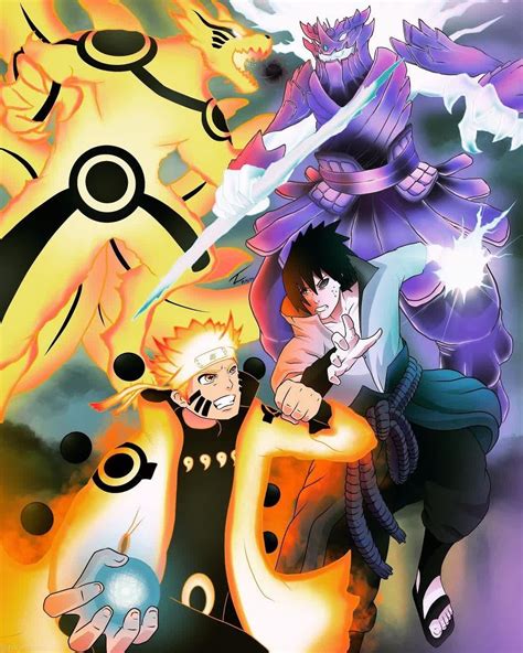 Naruto Vs Sasuke Batalla Final Naruto Dragon Ball Wallpapers Anime