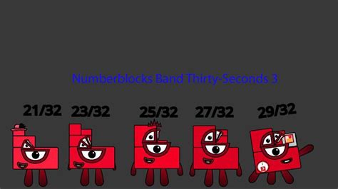 Numberblocks Band Thirty Seconds Remix 3 Step Squads 0 1275 In 2022