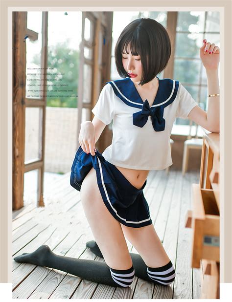 Japanese Style Women Babe Uniform Halloween Cosplay Sexy Cute Girl Jk Sailor Costumes Babe