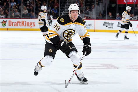 Pastrnak shared a photo of his son's feet, along with a heartfelt message, on his instagram page in the announcement. Pastrnak Agrees To Extension With Bs