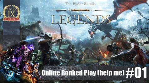 Elder Scrolls Legends: Online Ranked games #01(help me ) - YouTube