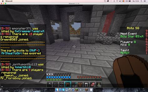 Server list ping (slp) is an interface provided by minecraft servers which supports querying the motd, player count, max players and server version via the usual port. Funniest names since name change. | Hypixel - Minecraft ...