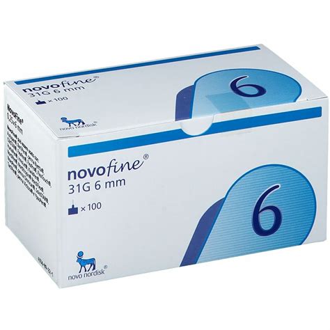 Novofine Aghi Per Iniezione Sottocutanea Di Insulina G Mm Pezzi