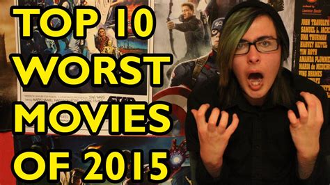 Top 10 Worst Movies Of 2015 Youtube