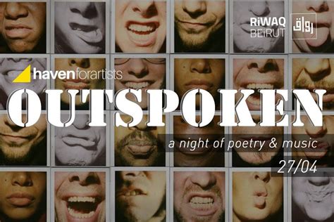 Outspoken A Night Of Poetry And Music Haven For Artists