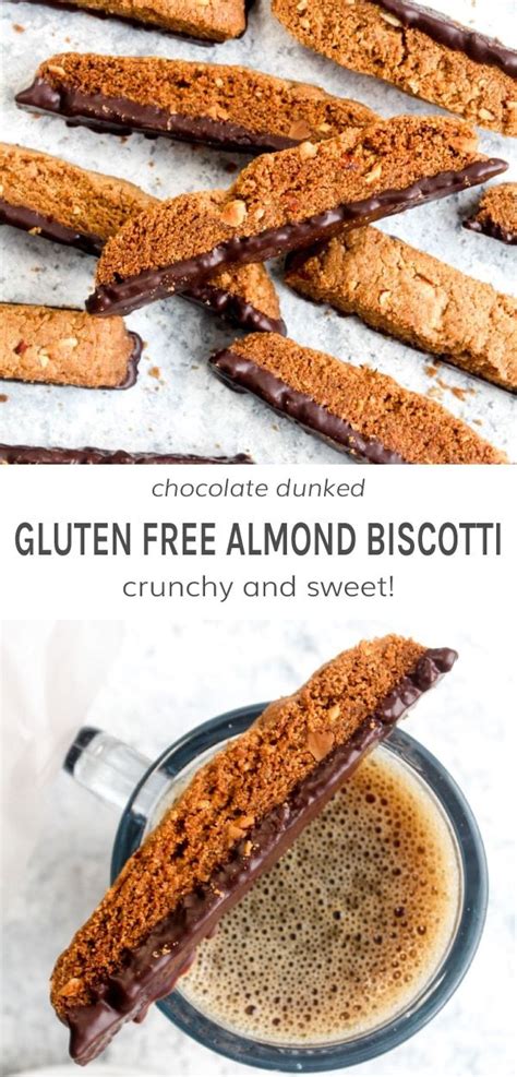 Recipe adapted from jacques torres. Gluten Free Almond Biscotti | Recipe (With images) | Vegan ...