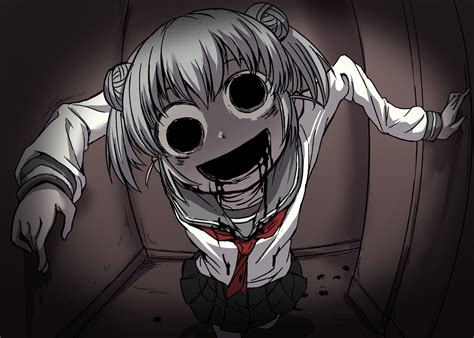 Scary Anime Girl Wallpaper Gambarku