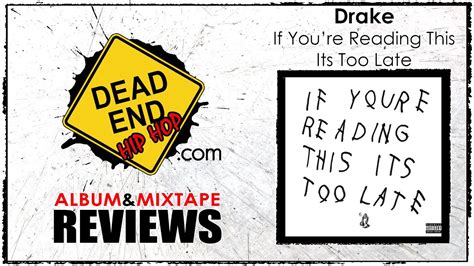 If chosen correctly, it can improve the overall aesthetic of your page and allows visitors to read the content easier. Drake - If You're Reading This Its Too Late Album Review ...