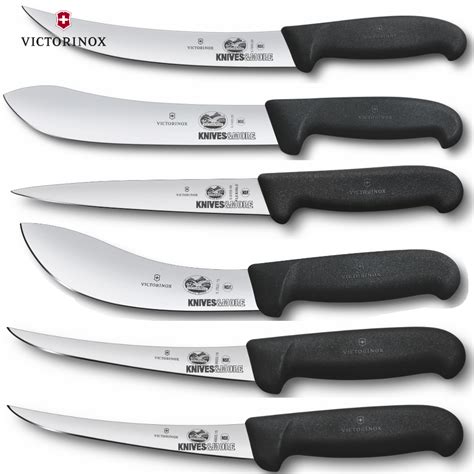 New Victorinox 6 Piece 6pc Butcher Knife Set Filleting Skinning Boning