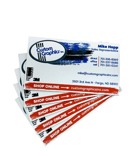 Business Card Magnets Custom Graphics