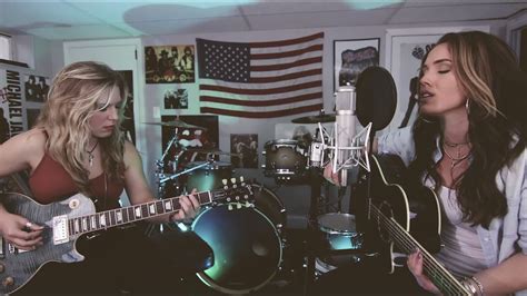 Seasons Of Wither By Aerosmith Natalie Joly And Liv Lorusso Live Cover Youtube