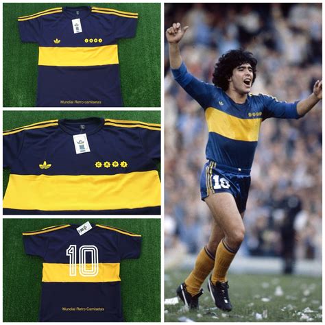Camiseta Retro Boca Juniors 1981
