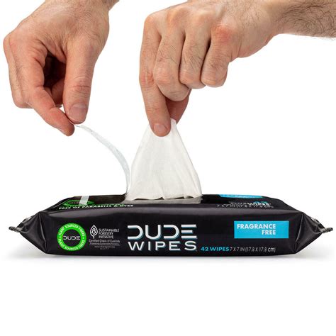 Dude Wipes Flushable Wipes Extra Large And Fragrance Free Wipes 336 Ct Cleansers And Toners