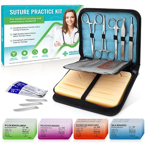 Medical Creations Suture Practice Kit With Suturing Video Series By