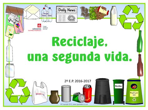 El Blog De Nuestros Peques 1º Y 2º Proyecto Sobre Reciclaje