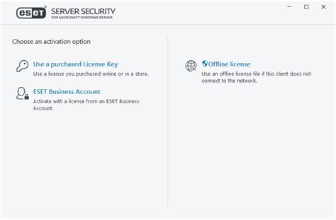 Product Activation Eset Server Security Eset Online Help