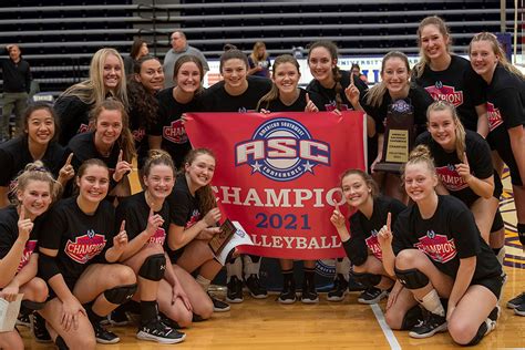 Comets Volleyball Team Wins American Southwest Conference Crown News