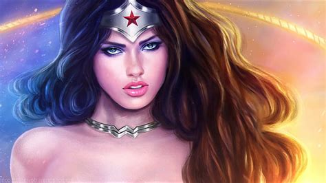 Hd Wallpaper Wonder Woman Fantasy Girls Hd Portrait Beauty