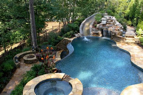 Incredible Pools And Waterfalls With New Ideas Home Decorating Ideas