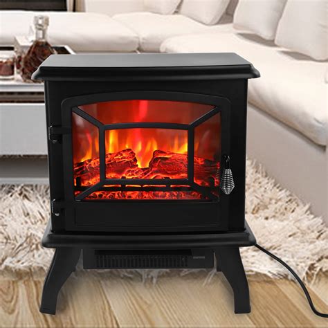 Electric Fireplace Heater Seventh 1400w Powerful Stove Fireplace