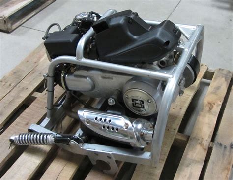 Untested Gy6 150cc Engine Mounted Short Type Used Go Kart Parts