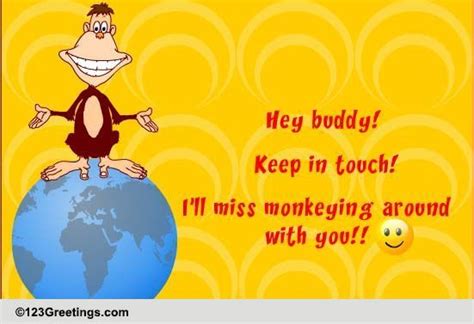 Keep In Touch Buddy Free Keep In Touch Ecards Greeting Cards 123