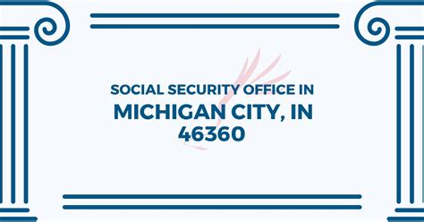 Buy scannable social security card online to replace your lost social security number until your official card arrives. Michigan City Social Security Office - 636 Pine Street Ground Floor
