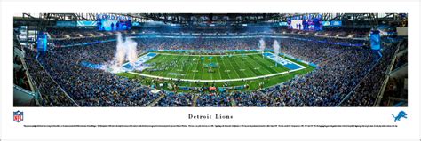 The detroit lions will not sell, share or otherwise disclose any mobile numbers unless required to do so by law. Detroit Lions Stadium Panoramic(NFLLION2) | 4th and Goal ...