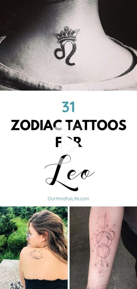 52 Leo Tattoos To Showcase Your Pride Of Being A Lion In 2020 Leo