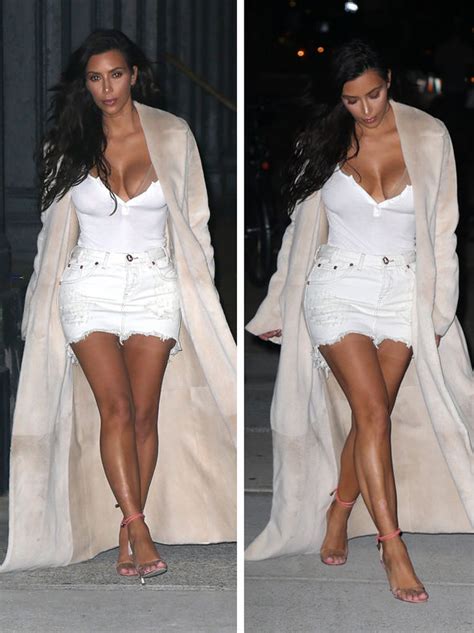 Kim Kardashian Puts On A Very Busty Display As She Risks Wardrobe