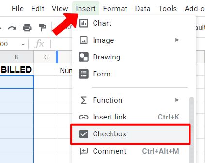 How To Insert A Checkbox In Google Sheets Videorewa