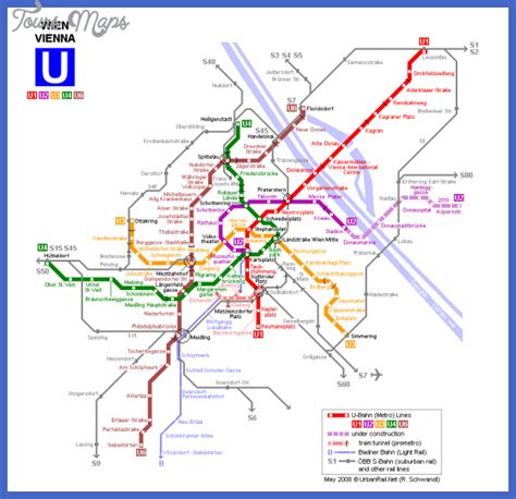 30 Vienna Metro Station Map Maps Database Source