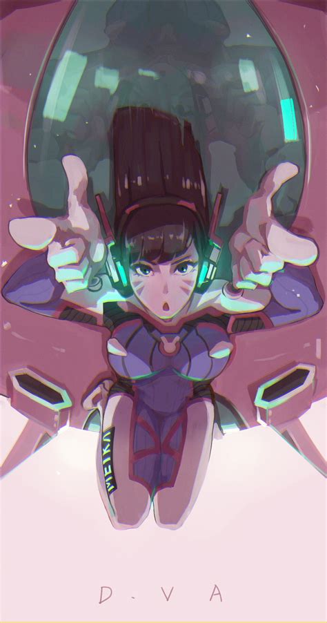 Dva By レロイ Overwatch Know Your Meme