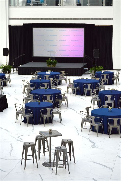 Maybe you would like to learn more about one of these? Memphis, TN Event in the ServiceMaster Atrium - Tables ...