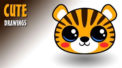 How To Draw A Baby Tiger Cute And Easy Youtube Baby Tiger Tiger