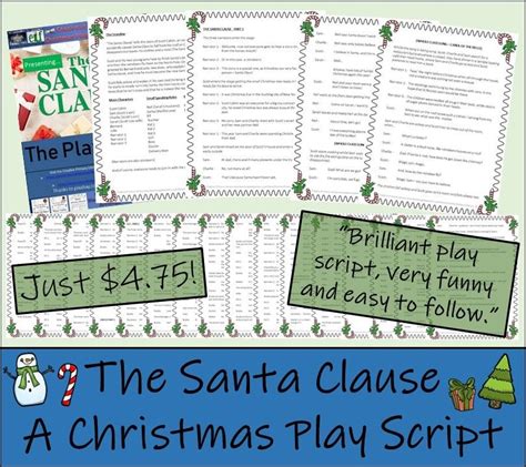 A Fantastic Christmas Play Script Written For Young Performers Just