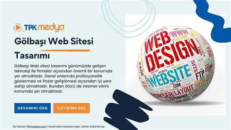 Gölbaşı Web Sitesi Tasarımı Tpk Medya Ankara Kurumsal Web Tasarım