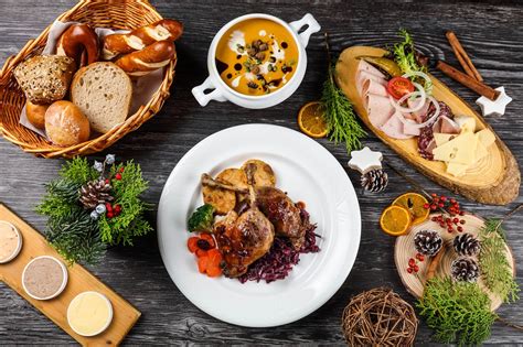 Where the whole family gathers around a wellladen dinner table. German Christmas Eve Dinner / A Guide To German Christmas Foods : December 5th is also an ...