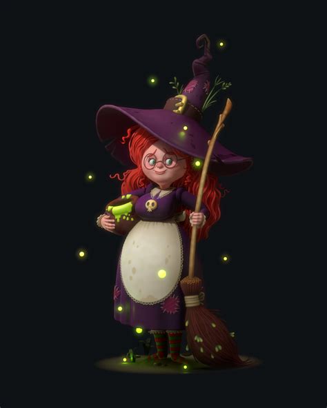 Artstation Lucy Witch
