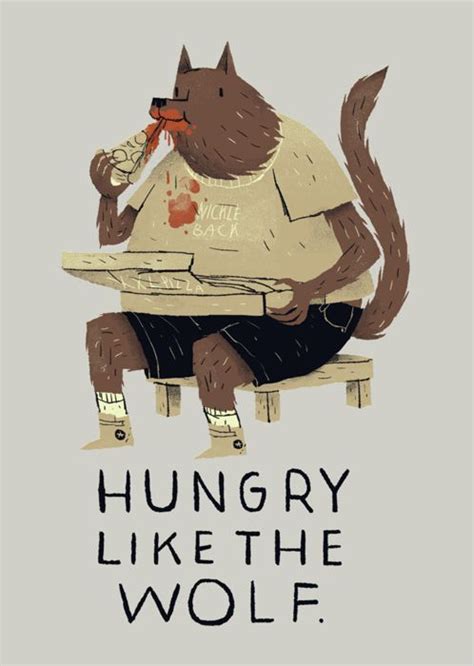Louis Roskosch On Tumblr Hungry Like The Wolf Wolf Art Print Wolf