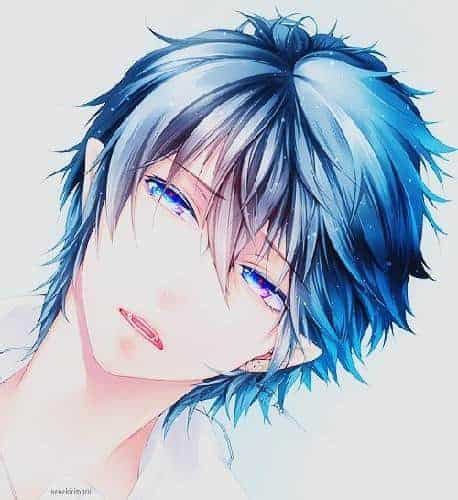 10 Awesome Anime Boys With Blue Hair Cool Mens Hair
