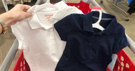 Cat And Jack School Uniform Polos Only 4 At Target In Store And Online