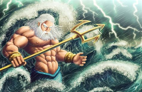 Poseidons Wrath On Behance