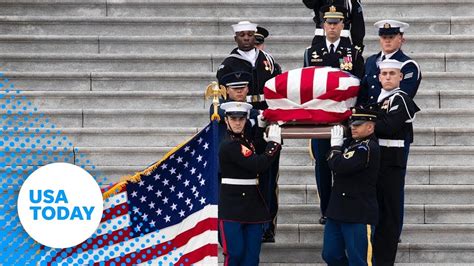 State Funeral For Former President George Hw Bush Youtube