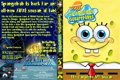 Spongebob Squarepants The Complete Fifth Season Full Frame Walmart Com