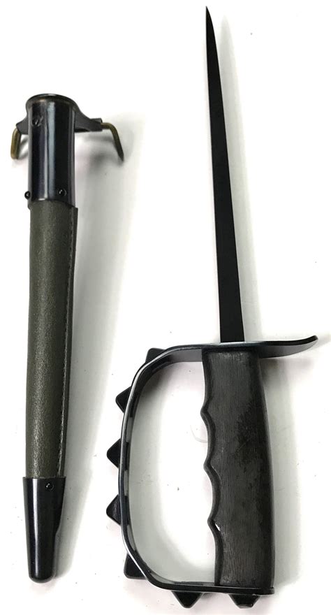 M1917 Trench Knife And Scabbard Man The Line