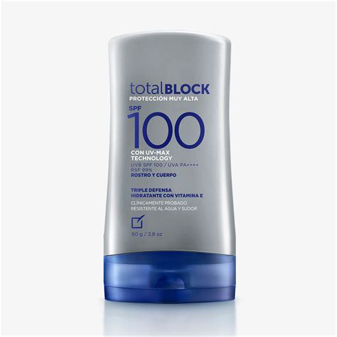 Total Block SPF 100 - ¡Efectiva protección contra los rayos dañinos del ...