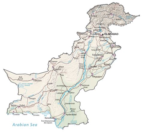 Physical 3d Map Of Pakistan Bank2home Com