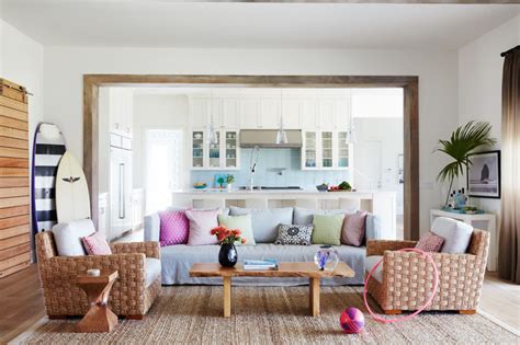 Surf Shack Beach Style Living Room By Andrew Howard