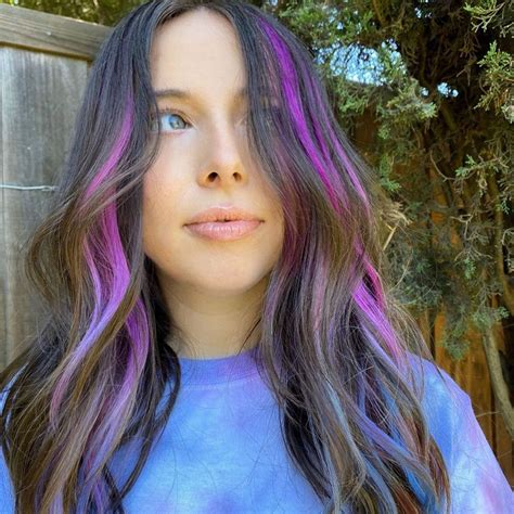 Tie Dye Hair Tie Dye Hair Purple Hair Streaks Kids Hair Color